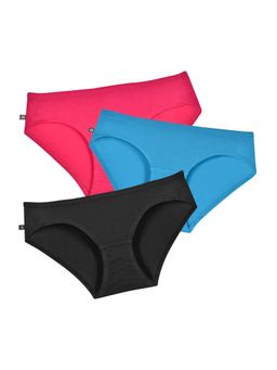 Adira - Girls Multi-Color Cotton Panties (Pack of 3)