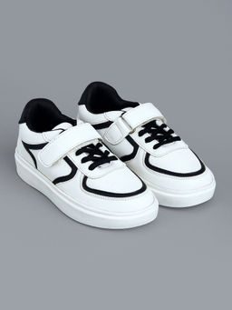 Hopscotch - Colorblock White Sneakers