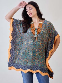 The Kaftan Company - Multicolor Kaleido Kaftan Top