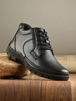 EGOSS - Aspeerio Mud Trail Black Derbies for Men