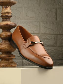 EGOSS - Aspeerio Rover Formal Tan Loafers for Men