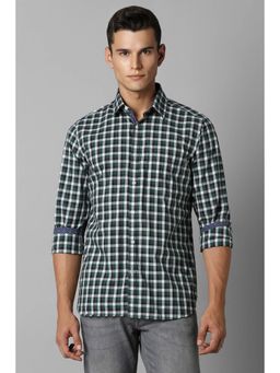 Louis Philippe - Men Multi Color Slim Fit Check Full Sleeves Casual Shirt