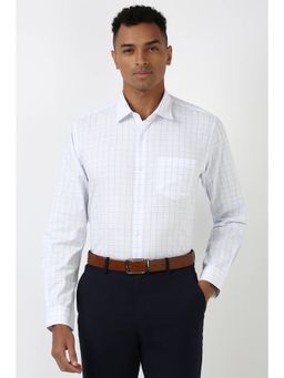 Peter England - Men White Slim Fit Formal Shirt