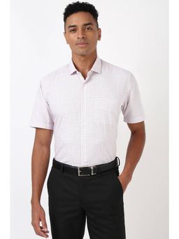 Peter England - Men White Regular Fit Formal Shirt