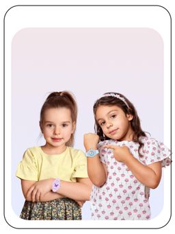 Spiky - 3D Cartoon Round Light Analog Watch for Kids