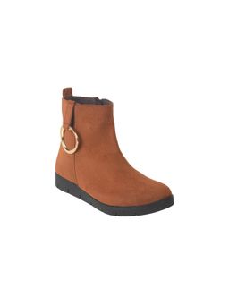 Mochi - Women Brown Casual Boots