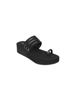 Mochi - Women Black Sandals