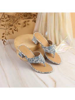 Metro - Women Blue Sandal Heels