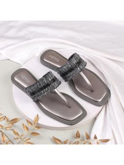 Metro - Women Grey Flats