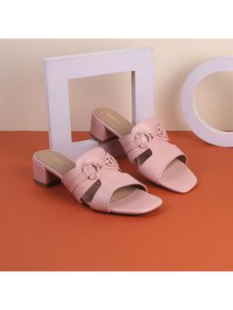 Mochi - Women Pink Sandal Heels