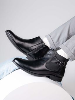 Hydes N Hues - Black Chelsea Boots for Men