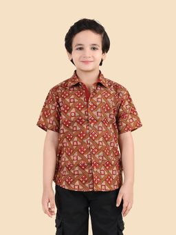 Fabindia - Red Printed Shirt