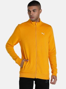Puma - Zippered Sweat Tr Men Orange Jacket