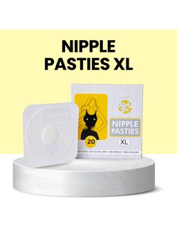 SlickFix - Nipple Pasties XL (Pack of 20) - Extra Coverage, Extra Comfort