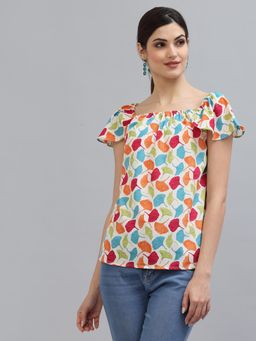 Style Quotient - Women Multi-Color Printed Top