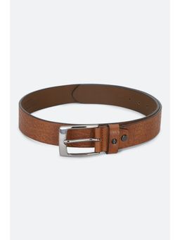 Van Heusen - Men Brown Textured Casual Belt