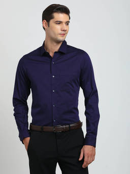 Turtle - Blue Solid Shirt