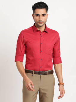 Turtle - Red Printed Shirt