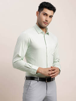 Turtle - Green Printed Shirt