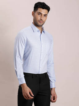 Turtle - Blue Checks Shirt