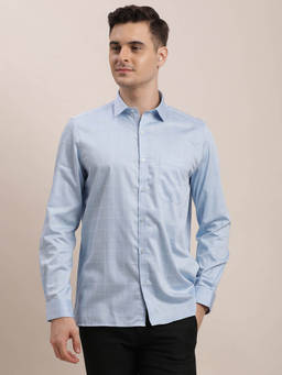 Turtle - Blue Checks Shirt