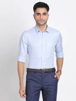 Turtle - Blue Checks Shirt