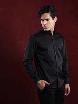 Turtle - Black Solid Shirt