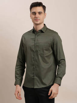 Turtle - Green Printed Shirt