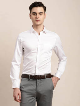 Turtle - White Solid Shirt