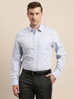 Turtle - Blue Checks Shirt