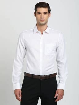 Turtle - White Printed Shirt