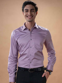 Turtle - Mauve Solid Shirt