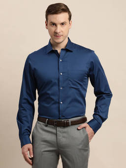 Turtle - Blue Solid Shirt