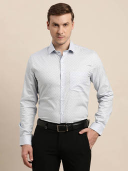 Turtle - Blue Printed Shirt