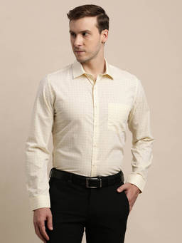 Turtle - Beige Printed Shirt