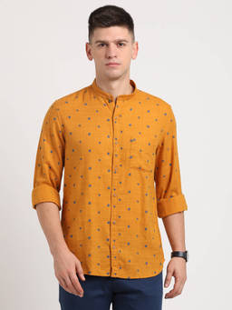Turtle - Yellow Printed Shirt