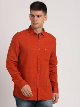 Turtle - Orange Solid Shirt