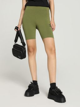 Puma - Classics Short Women's Green Tights