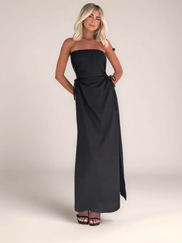 Outzidr - Tube Fitted Maxi Party Dress