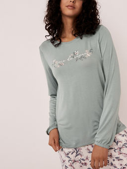 La Vie En Rose - Soft Knit Long Sleeve Shirt