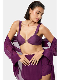 BEYOND - Cove Bikini Top - Purple