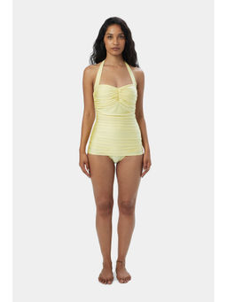 BEYOND - Paloma One Piece Swimsuit - Cream