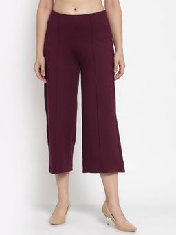 Gipsy - Wine Casual Nr Knit Culottes