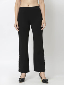 Gipsy - Black Casual Nr Knit Ladies Pant