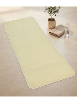 Saral Home - Cotton Yoga Mat-Runner-60X180 Cm; Grey
