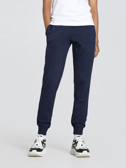 Puma - Ess Logo Sweat Tr Cl Women's Blue Pants