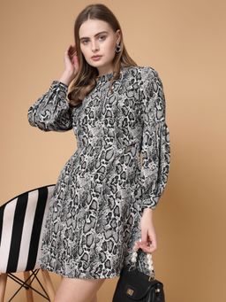 Freehand - Women Animal Print Shift Dress