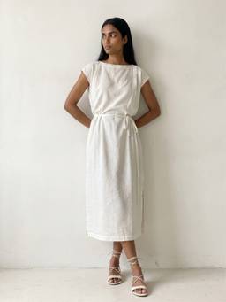 Doodlage - White Erna Dress