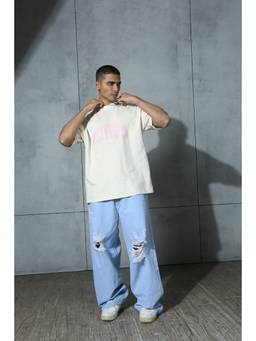 Chapter 2 - Distressed Blue Baggy Jeans