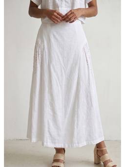 Doodlage - White Velora Skirt